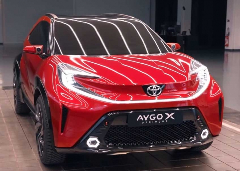 Превью Toyota Aygo X: представлен концепт нового субкомпактного кроссовера