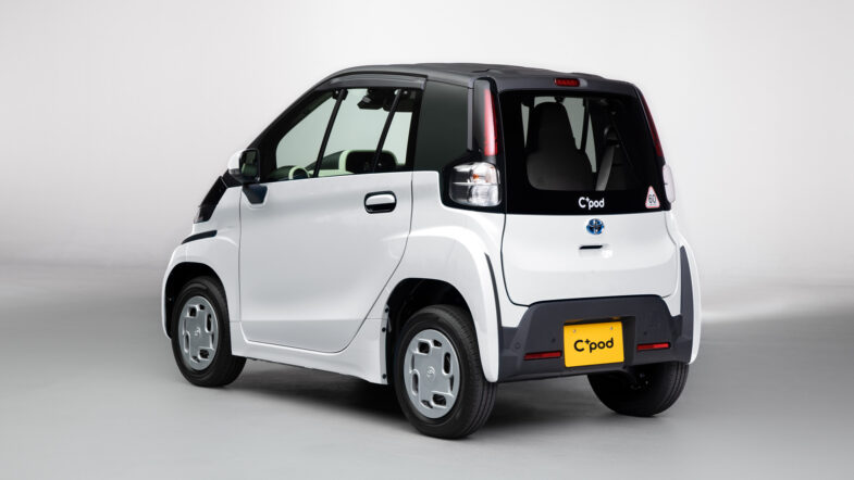 Toyota C + Pod - идеальный электромобиль для больших городов