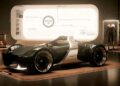 Toyota представляет футуристический концепт e-Racer