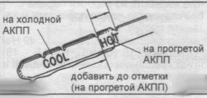 Уровень моторного масла: проверка, уровень