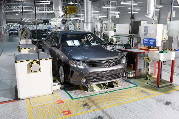 В каких странах производятся автомобили Toyota, заводы в России