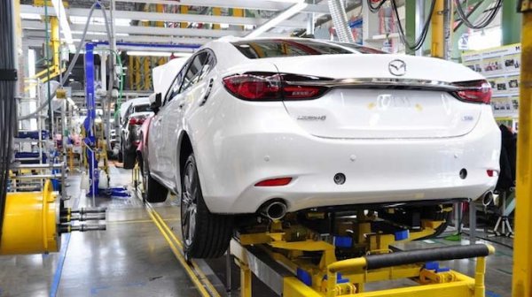 В России стартовал выпуск обновленной Mazda 6
