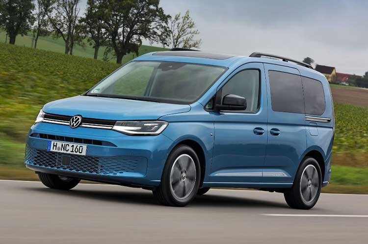 Volkswagen Caddy 2020/2021 - новое поколение коммерческих автомобилей в минивэне и фургоне