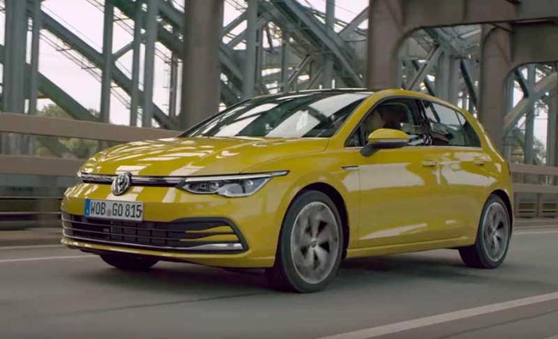 Volkswagen Golf 8: умный городской седан нового поколения