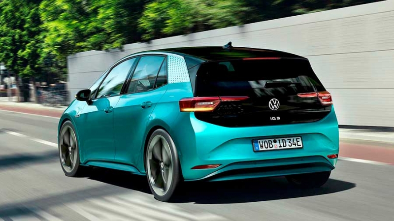 Volkswagen ID.3 – первый полностью электрический хэтчбек от именитого бренда