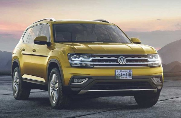 Volkswagen Teramont - большой роскошный городской кроссовер