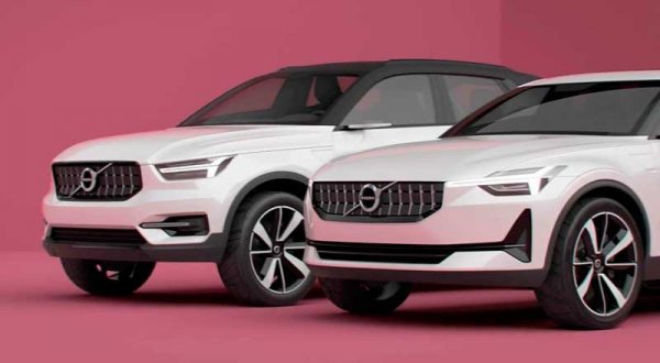 Volvo представляет прототипы XC40 и V40