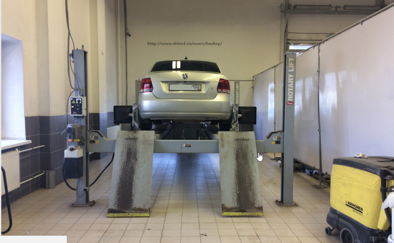 Замена балки Volkswagen Polo