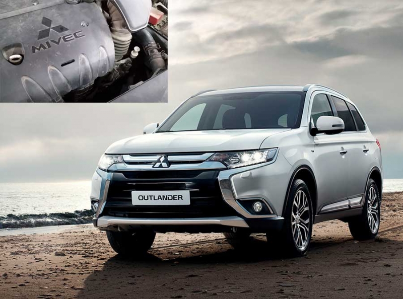 Замена масла в вариаторе Mitsubishi Outlander XL