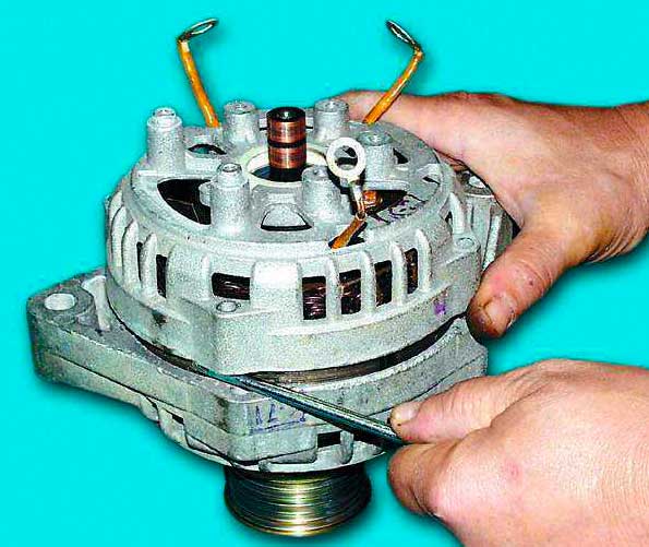 Замена подшипника генератора ВАЗ 2110