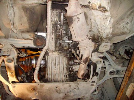 Замена сцепления Ауди-80, порядок работы