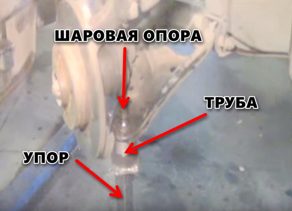 Замена шаровых опор на Рено Логан со снятием без снятия рычага