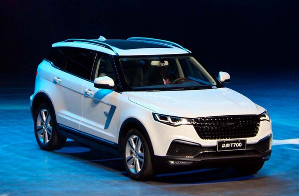 Zotye привезет в Россию флагман Т700 в стиле Land Rover