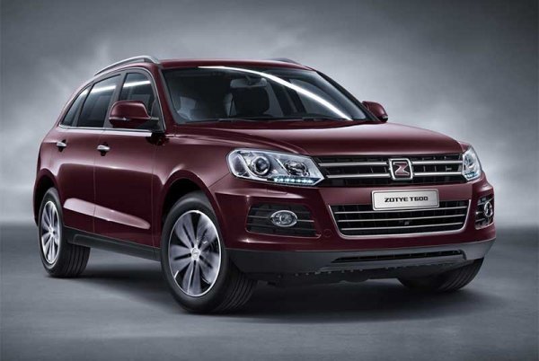 Zotye T600 - дешевый китайский кроссовер с богатой комплектацией